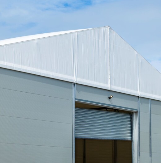 New temporary building installation from aganto