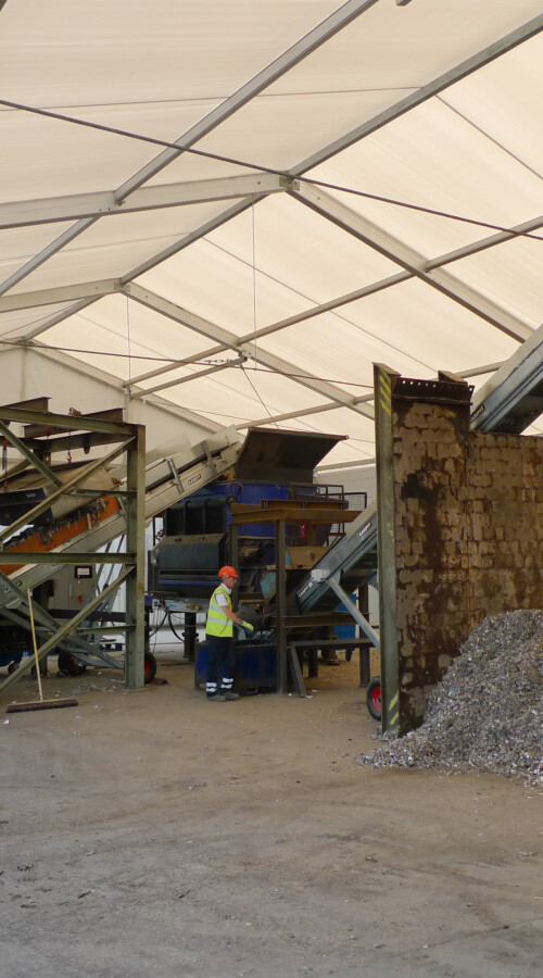 temporary-building-for-waste-management